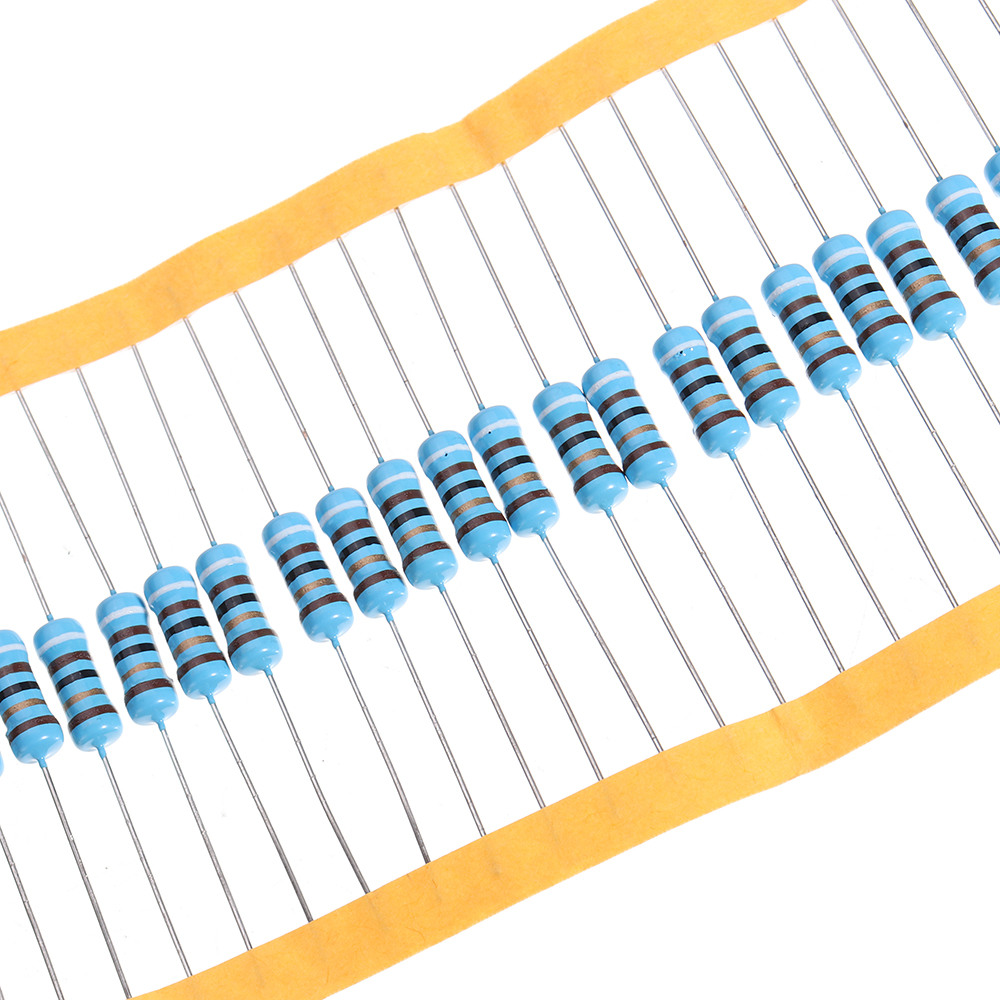 50pcs-1W-91R-Metal-Film-Resistor-1-91-ohm-Resistance-1650285-5