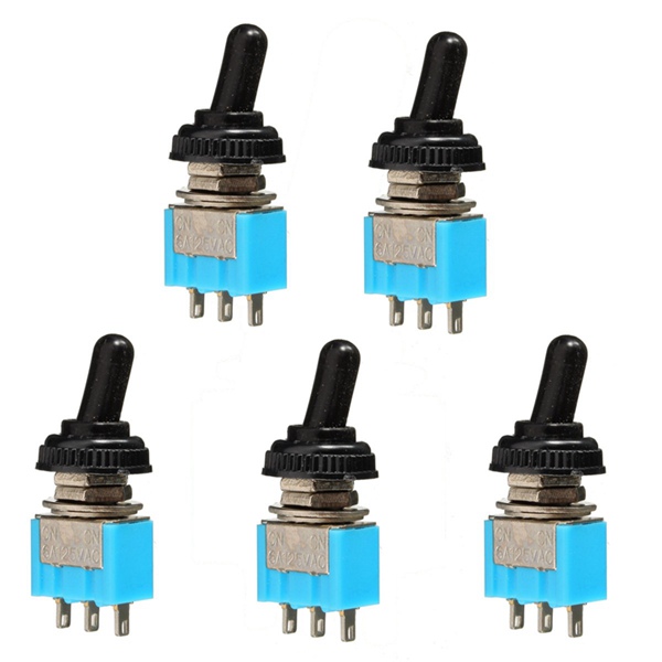 5Pcs-125V-6A-ONON-3-Pin-SPDT-Toggle-Switch-With-Waterproof-Cover-Cap-1009146-1