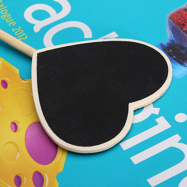 Mini-Heart-Blackboard-Chalkboard-Message-Board-Holder-Clip-911122-3