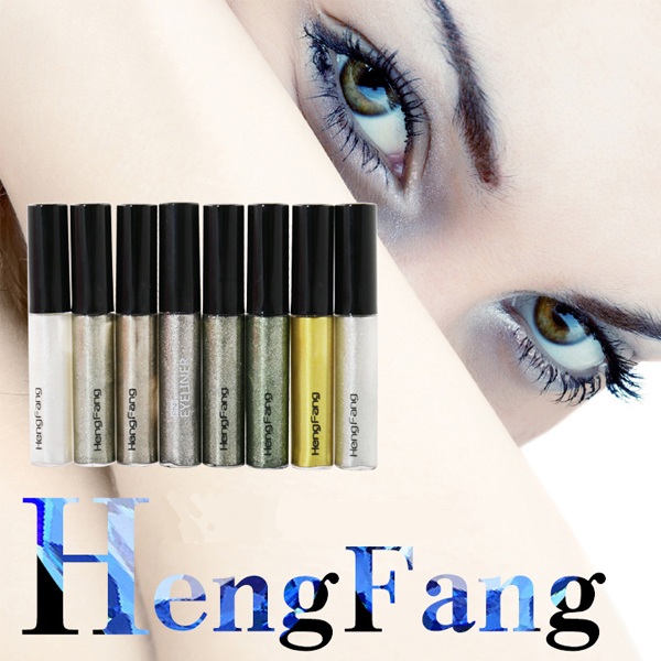 HengFang-Glitter-Waterproof-Eyeliner-Liquid-White-Gold-Metallic-Makeup-Eyes-Liner-Color-Pigment-1173829-1