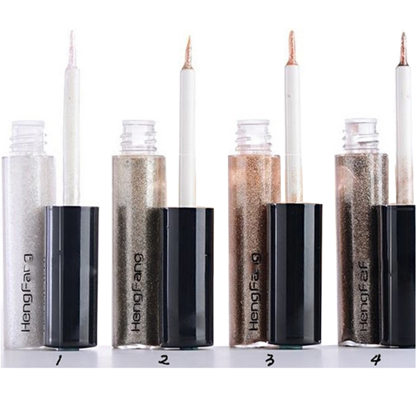 HengFang-Glitter-Waterproof-Eyeliner-Liquid-White-Gold-Metallic-Makeup-Eyes-Liner-Color-Pigment-1173829-8