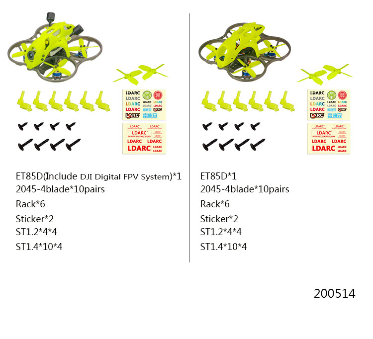 LDARC-ET85D-876mm-Wheelbase-F4-AIO-12A-BL_S-ESC-4S-Whoop-FPV-Racing-Drone-PNP-w-NO-DJI-Air-Unit-Vers-1698785-5