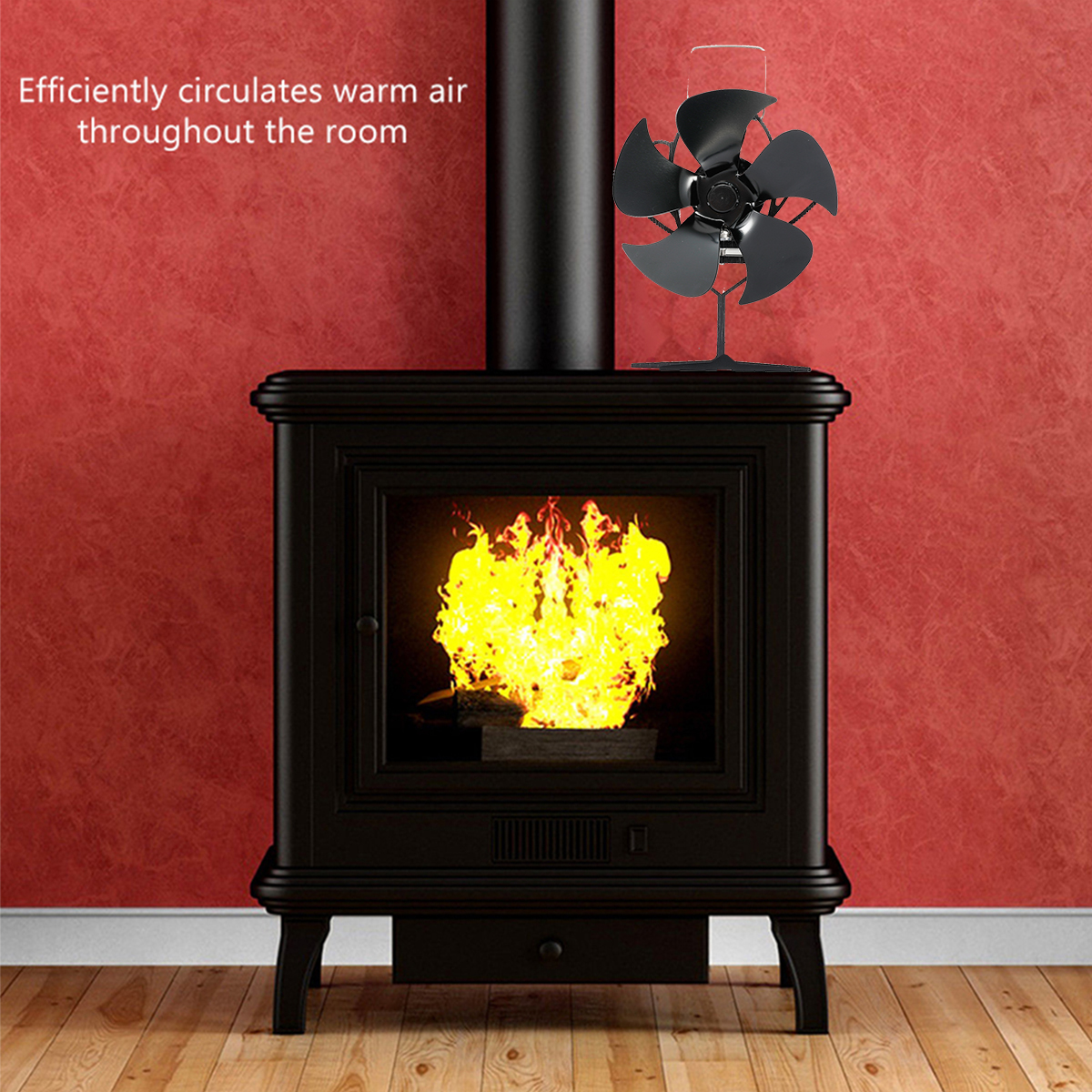 1350Rpm-Pro-5-Leaves-Stove-Fan-Heat-Powered-Motor-Energy-Saving-Fireplace-EcoFan-1747410-8