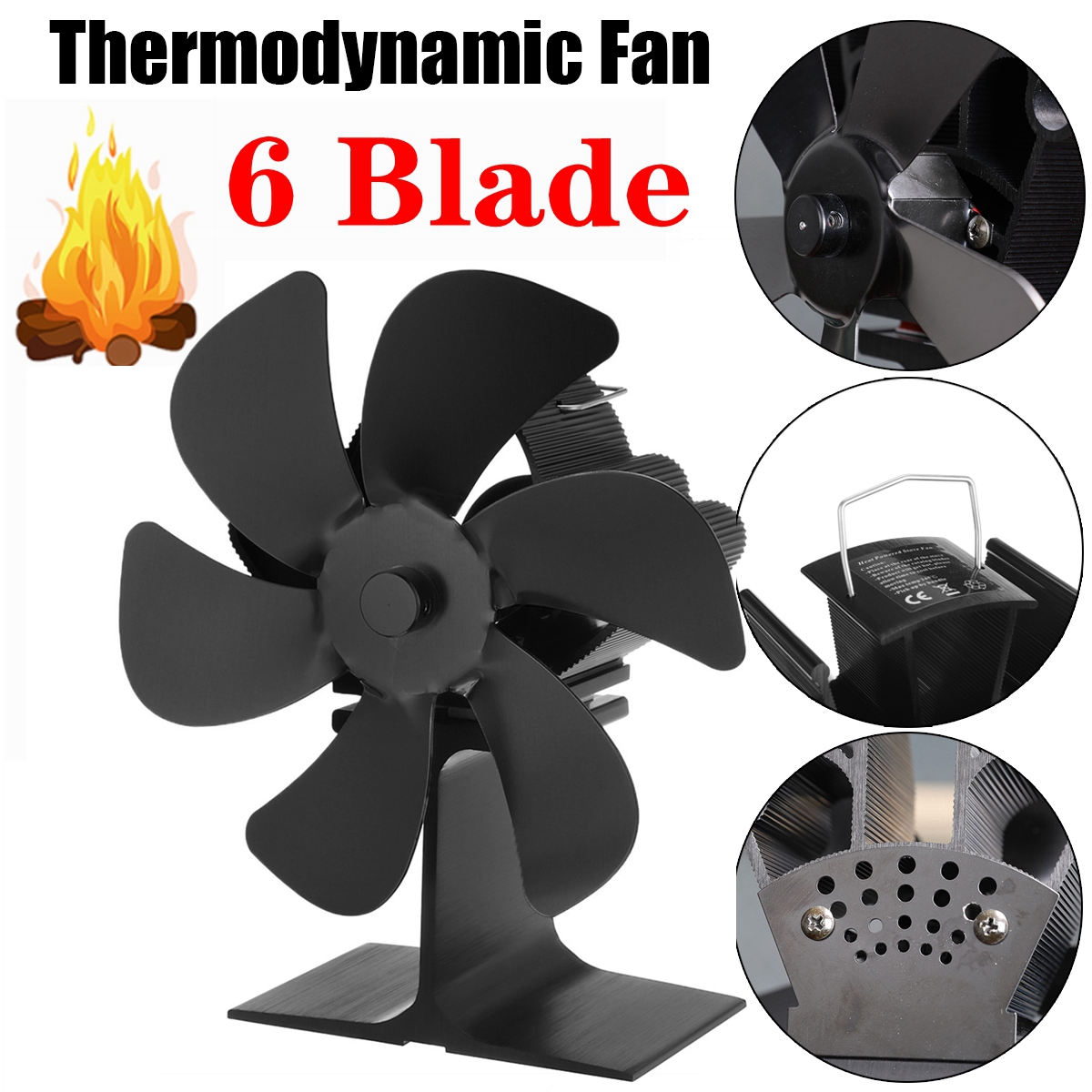 6-Blades-Heat-Powered-Stove-Fan-Black-Fireplace-Log-Wood-Burner-Eco-fan-Quiet-Home-Fireplace-Fan-Eff-1937407-3