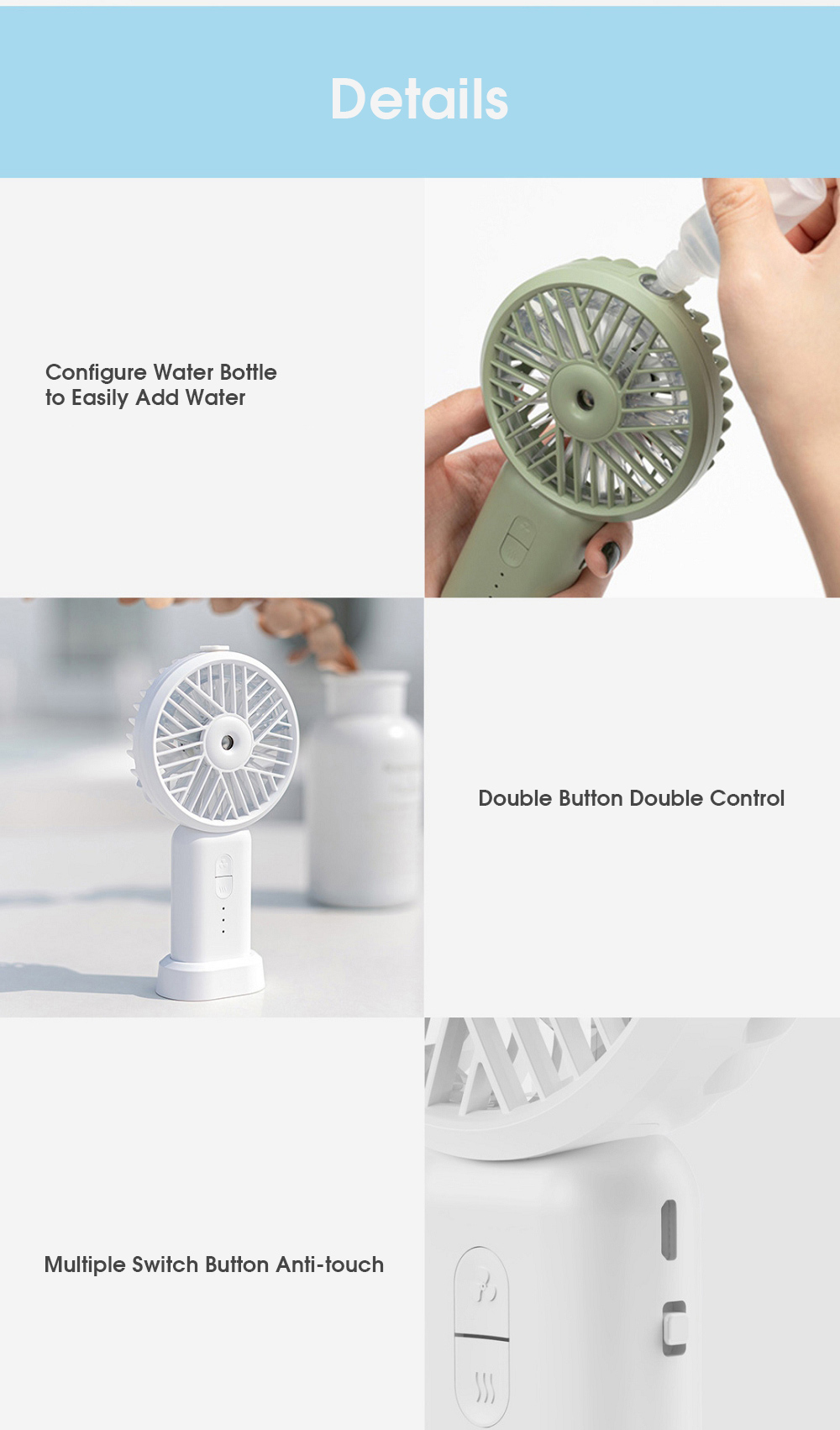 DOCO-HF001-Ultrasonic-Spray-Handheld-Fan-Three-Speeds-Two-Spray-Modes-Desktop-Fan-2000mAh-Long-Batte-1729761-6