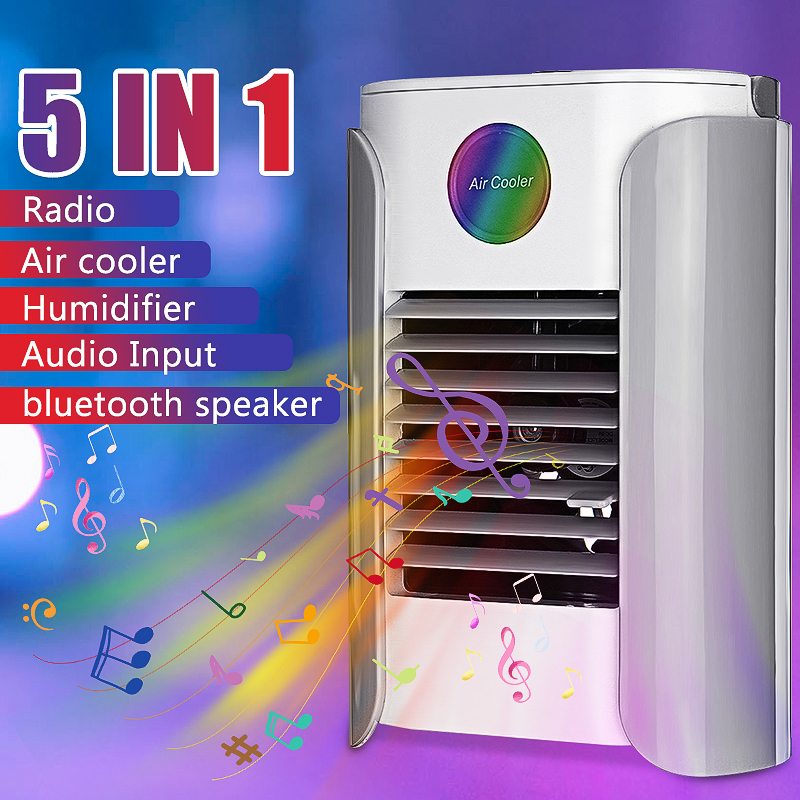 Multi-function-Air-Conditioner-Cooler-Fan-Humidifier-bluetooth-FM-Radio-Speaker-1519139-1