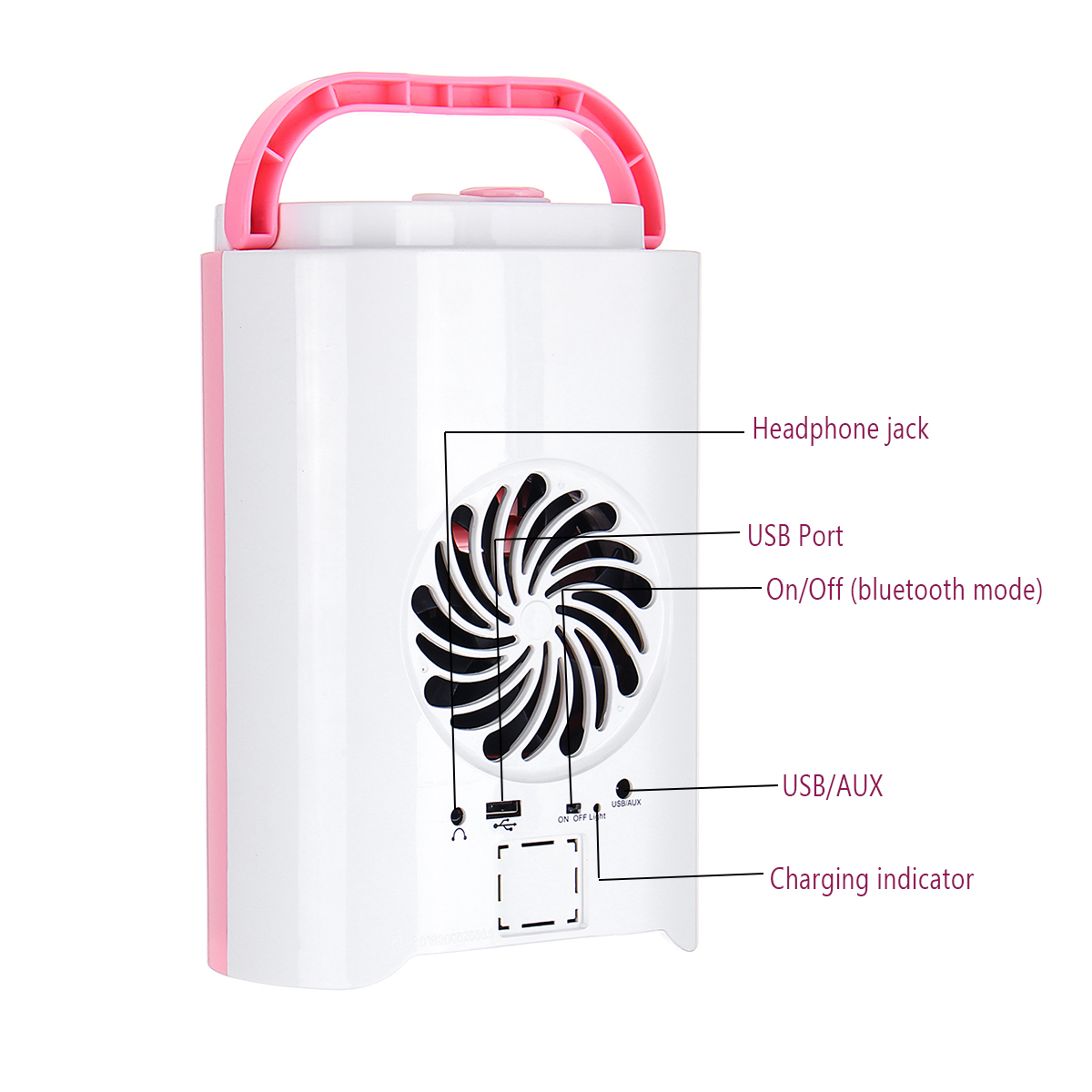 Multi-function-Air-Conditioner-Cooler-Fan-Humidifier-bluetooth-FM-Radio-Speaker-1519139-7