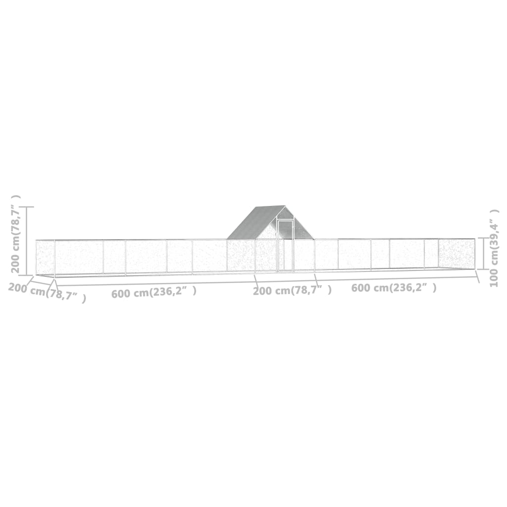 EU-Direct-vidaXL-144564-Chicken-Cage-Coop-14x2x2-m-Galvanised-Steel-Pet-Supplies-Rabbit-House-Pet-Ho-1949296-7