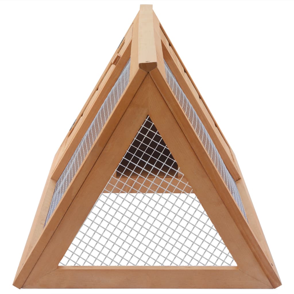 EU-Direct-vidaXL-170345-Outdoor-Animal-Rabbit-Cage-Wood-Pet-Cage-Double-House-Pet-Supplies-Rabbit-Ho-1950530-3