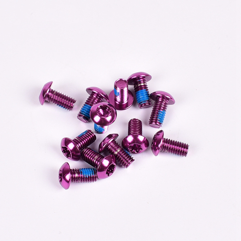 12Pcs-Mountain-Bike-Colorful-Disc-Screw-Alloy-Steel-Brake-Pads-Screw-Non-slip-T25-Screws-M510MM-1542531-7