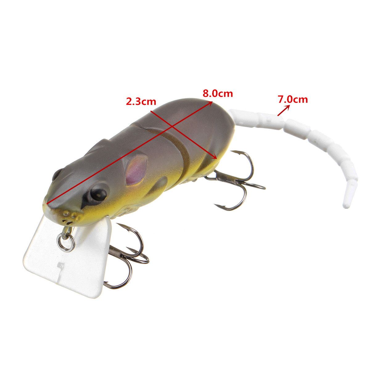 25cm-155g-Jointed-Rat-Fishing-Lure-Mouse-Floating-Crankbait-Sea-Topwater-3D-Eyes-Artificial-Baits-1354966-4