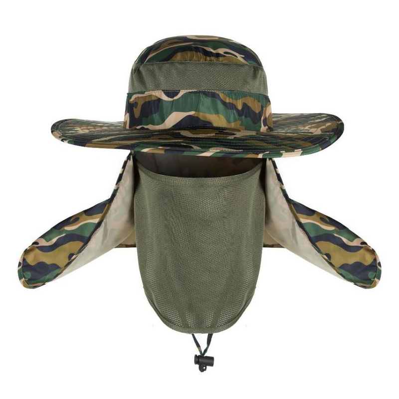 AOTU-Camouflage-Fishing-Hat-Adjustable-Anti-UV-Anti-Mosquito-Mesh-Mask-Camping-Hunting-Neck-Cover-Pr-1648503-1