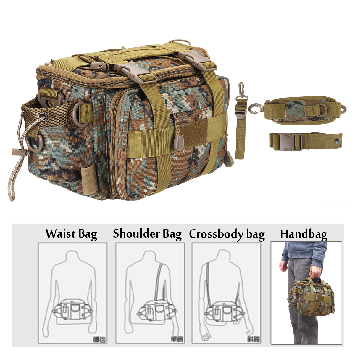 ZANLURE-600D-Oxford-Cloth-Fishing-Bag-Shoulder-Strap-Pocket-Handbag-Camera-Bag-Outdoor-Fishing-Gadge-1678581-4