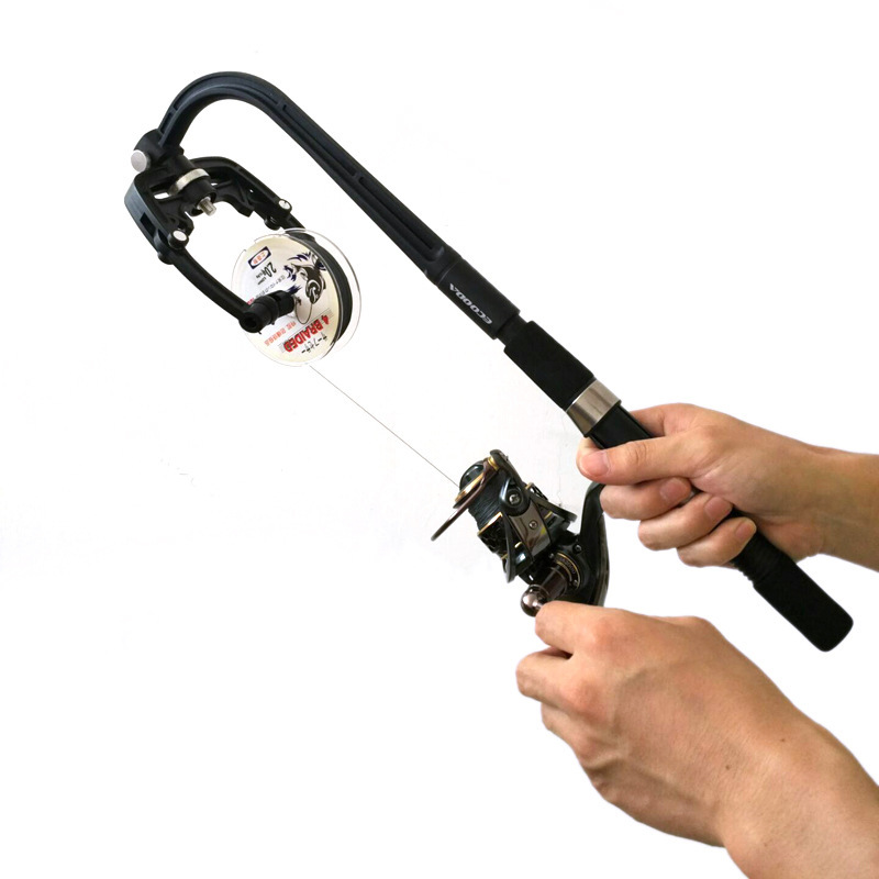 ZANLURE-65MM-Mini-Telescopic-Portable-Pocket-Pen-Shape-Fishing-Rod-Reel-Line-Rotatable-Rotating-Dura-1842510-7