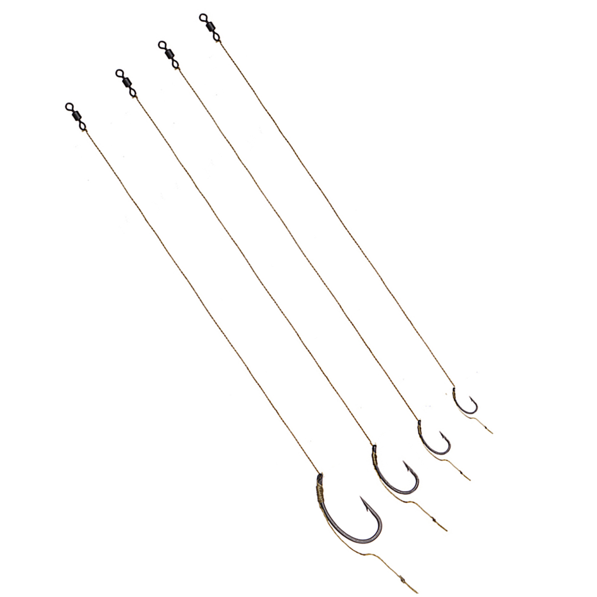 ZANLURE-CR-K001-2PCS-High-Carbon-Steel-Fishing-Hook-Barbless-Carp-Hooks-Lead-Line-Sea-Freshwater-1335691-7