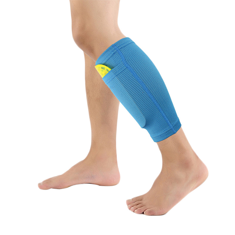 KALOAD-1PC-Nylon-Soccer-Protective-Leg-Shin-Guard-Sock-Football-Pads-Leg-Sleeve-Support-With-Pocket-1358154-1