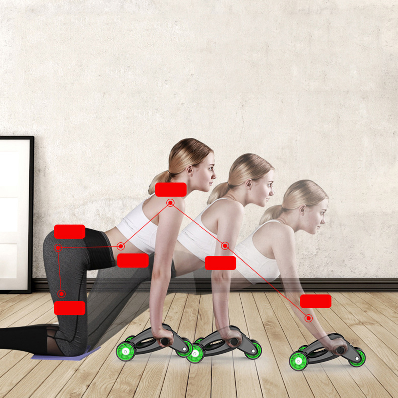 KALOAD-Foldable-Abdominal-Wheel-Roller-Home-Gym-Exercise-Tool-Fitness-Equipment-1633928-1