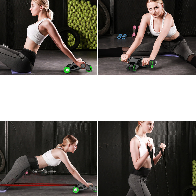 KALOAD-Foldable-Abdominal-Wheel-Roller-Home-Gym-Exercise-Tool-Fitness-Equipment-1633928-4