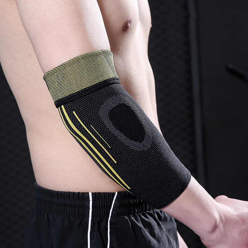 KALOAD-Nylon-Elastic-Elbow-Knee-Brace-Sleeve-Sport-Safety-Elbow-Support-Absorb-Sweat-Protective-Gear-1387464-2