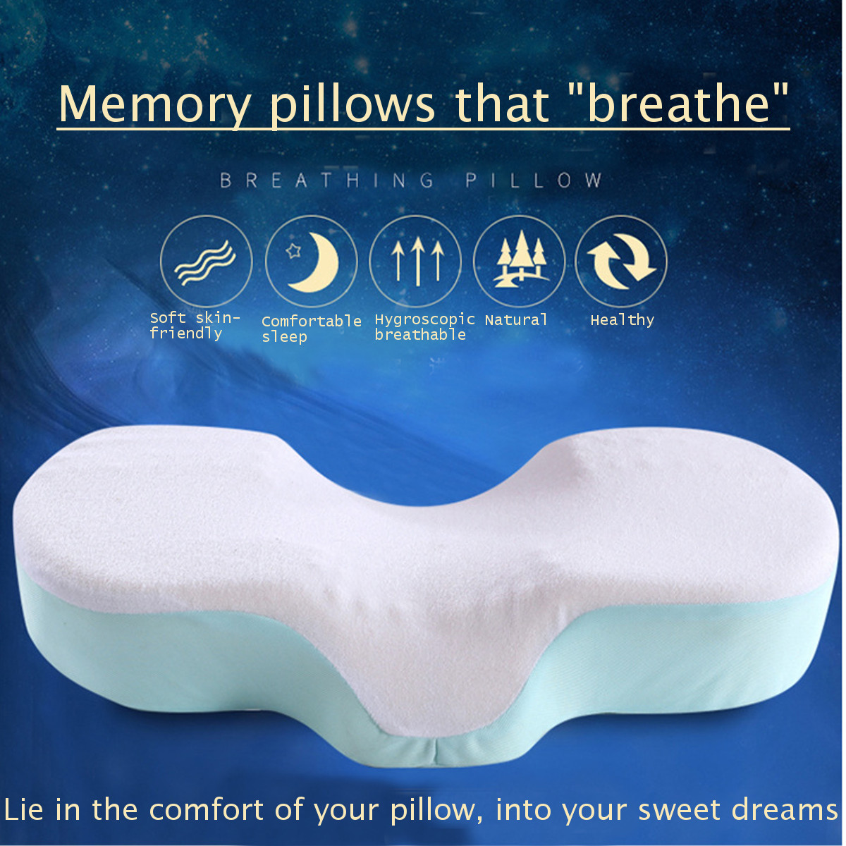 Memory-Pillow-Anti-Wrinkle-Ergonomic-Curved-Foam-Pillows-Outdoor-Fitness-Relaxing-Sleeping-Neck-Cush-1650094-7