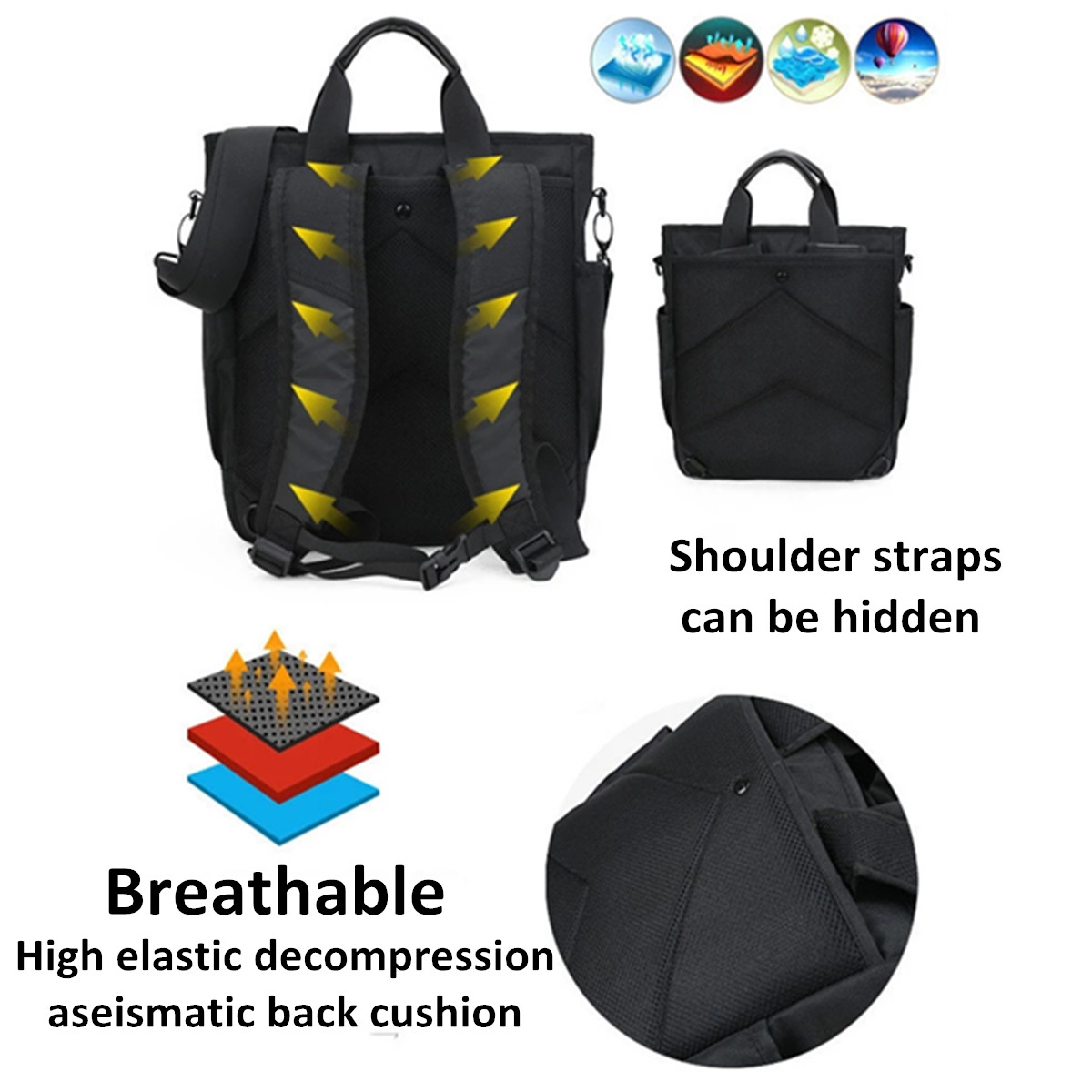 Multi-function-Nylon-Leisure-Men-Bag-Large-Capacity-Tote-Briefcases-Shoulder-Handbag-Travel-Hiking-B-1646973-5