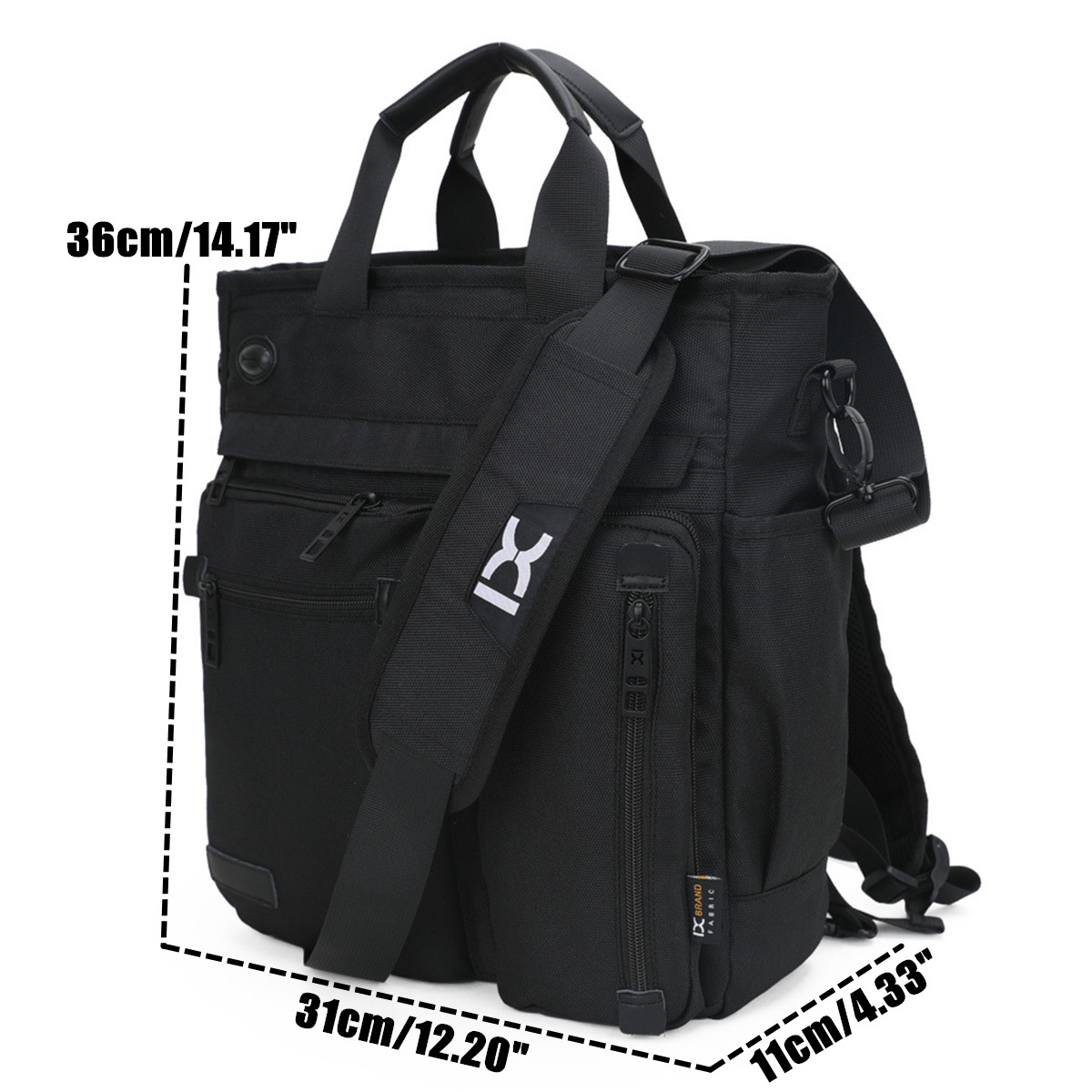 Multi-function-Nylon-Leisure-Men-Bag-Large-Capacity-Tote-Briefcases-Shoulder-Handbag-Travel-Hiking-B-1646973-9