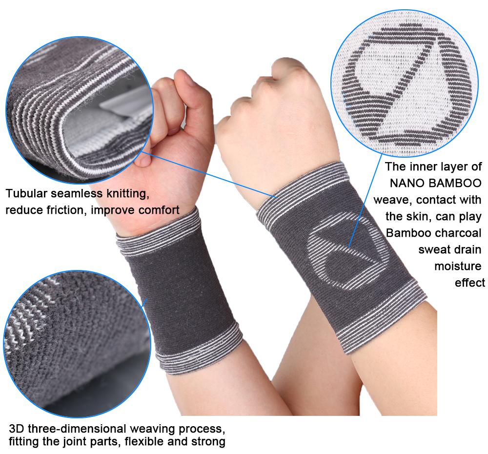 Mumian-A31-Classic-Bamboo-Wrist-Support-Sports-Wrist-Sleeve-Brace-Pad---1PC-1252502-3