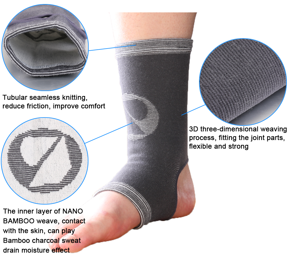 Mumian-A51-Classic-Bamboo-Ankle-Pad-Sports-Ankle-Sleeve-Brace---1PC-1253042-3