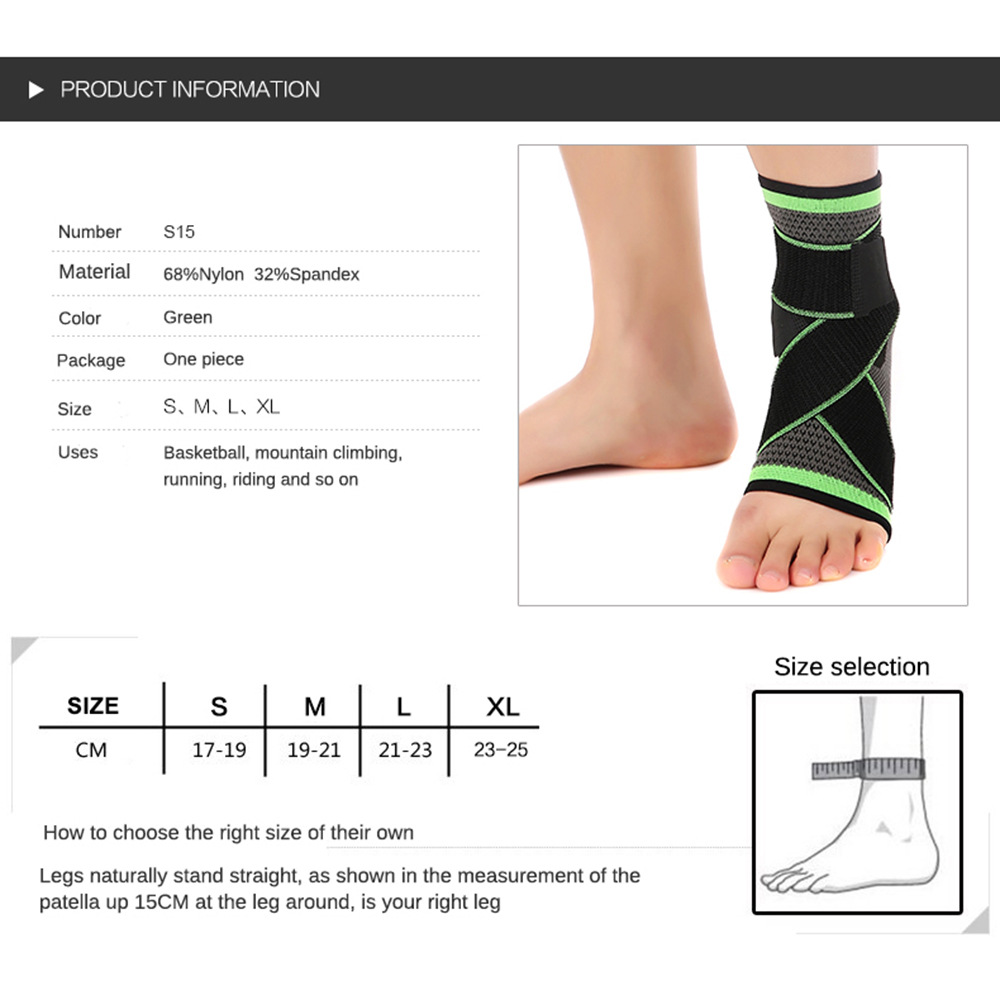 Mumian-S15-1PC-Nylon-Ankle-Support-Wear-Resistant-Breathable-Outdoor-Sports-Fitness-Ankle-Protection-1441358-6