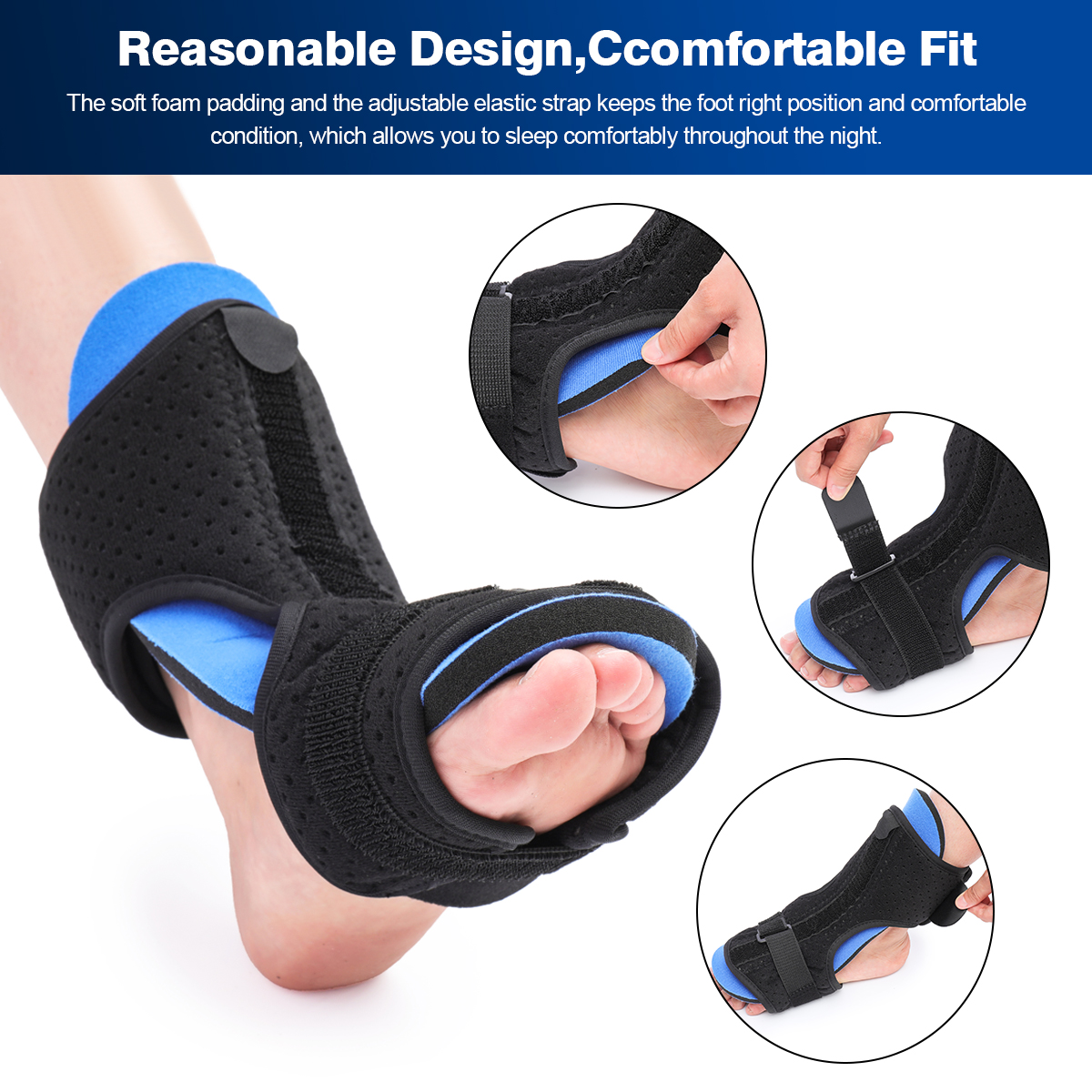 Plantar-Fasciitis-Night-Splint-Adjustable-Ankle-Brace-With-Tension-Elasticity-Fitness-Sports-Tension-1857801-5