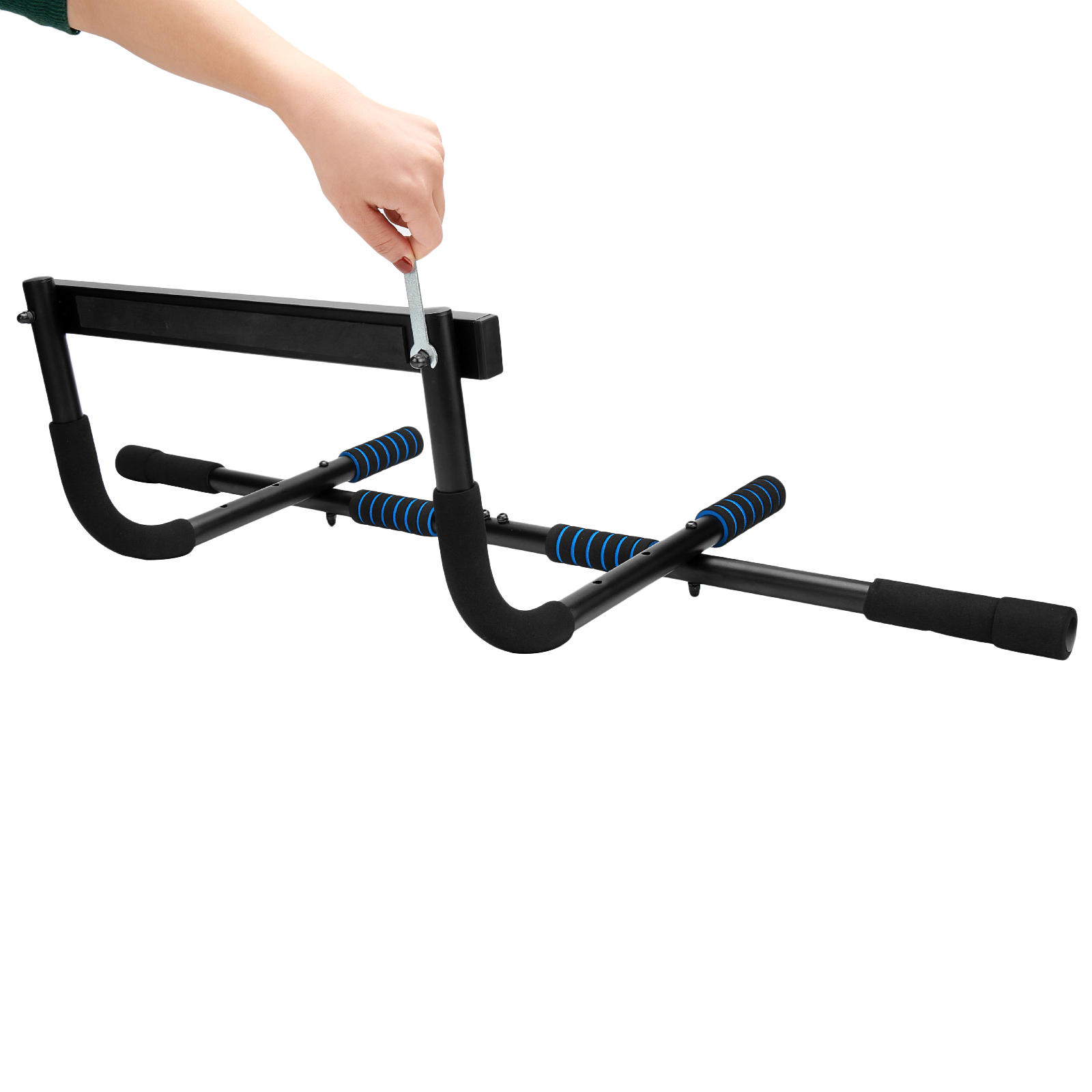 SGODDE-85CM-Adjustable-Door-Frame-Pull-Up-Bar-100KG-Pull-Up-Bar-Without-Screws-Robust-with-Foam-for--1794428-9