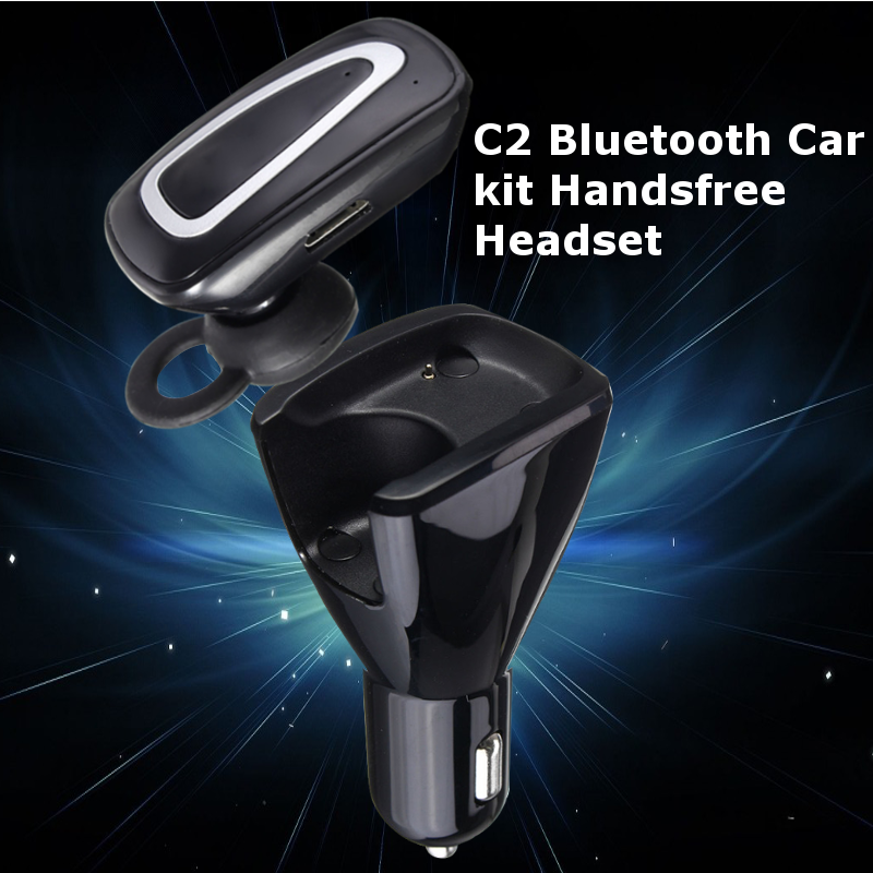 C2-Bluetooth-Car-Kit-Handsfree-Stereo-Headset-Dual-USB-In-ear-Earbud-Earphone-1143849-8