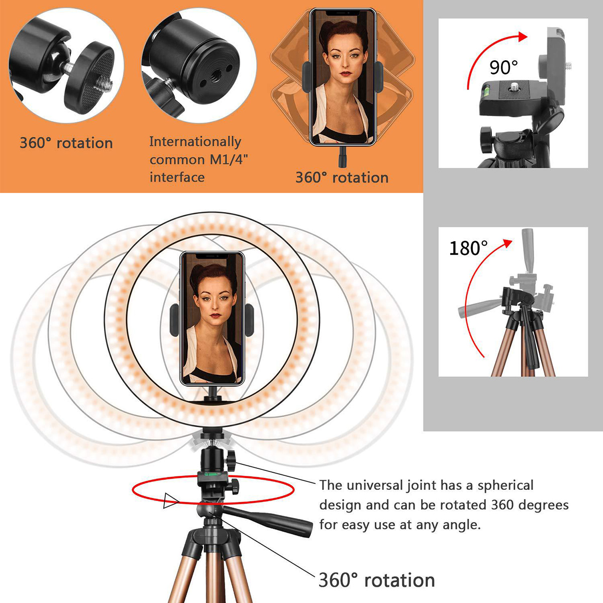 Controllable-6-inch-10-inch-LED-Selfie-Ring-Light--Tripod-Stand--Phone-Holder-Photography-YouTube-Vi-1646618-3