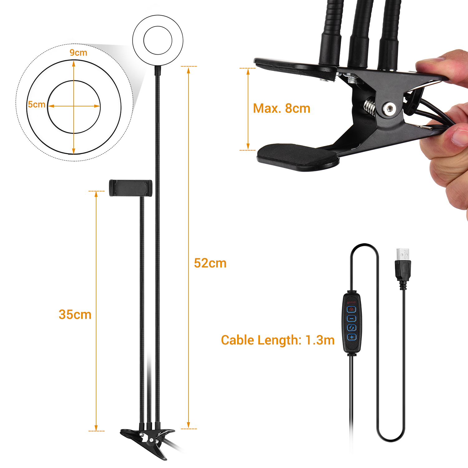 S2-Dual-Ring-Lights-Fill-Lights-3-Colors-Adjustable-Brightness-USB-Power-Supply-Live-Selfie-Lights-w-1757362-8