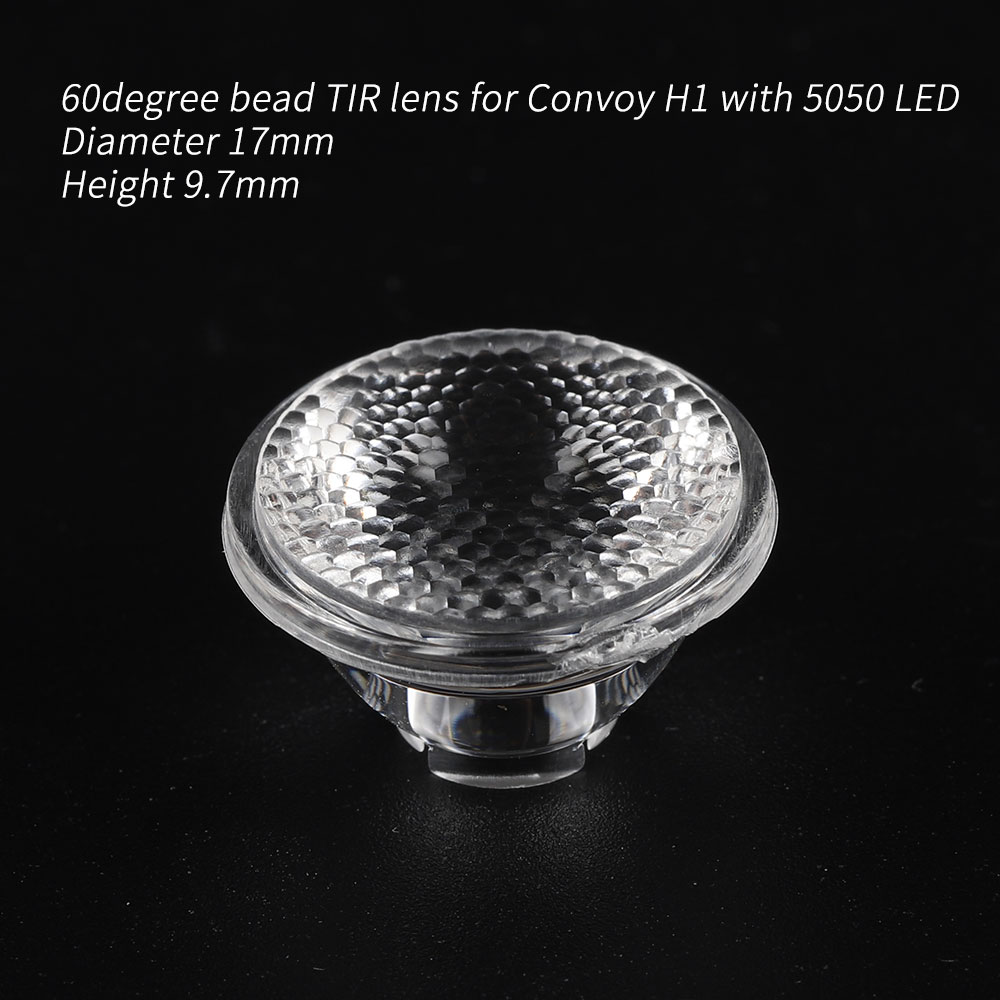 CONVOY-17mm-60-degree-TIR-lens-for-H1-with-5050-SST40-XML2-LED-Flashlight-1909618-1