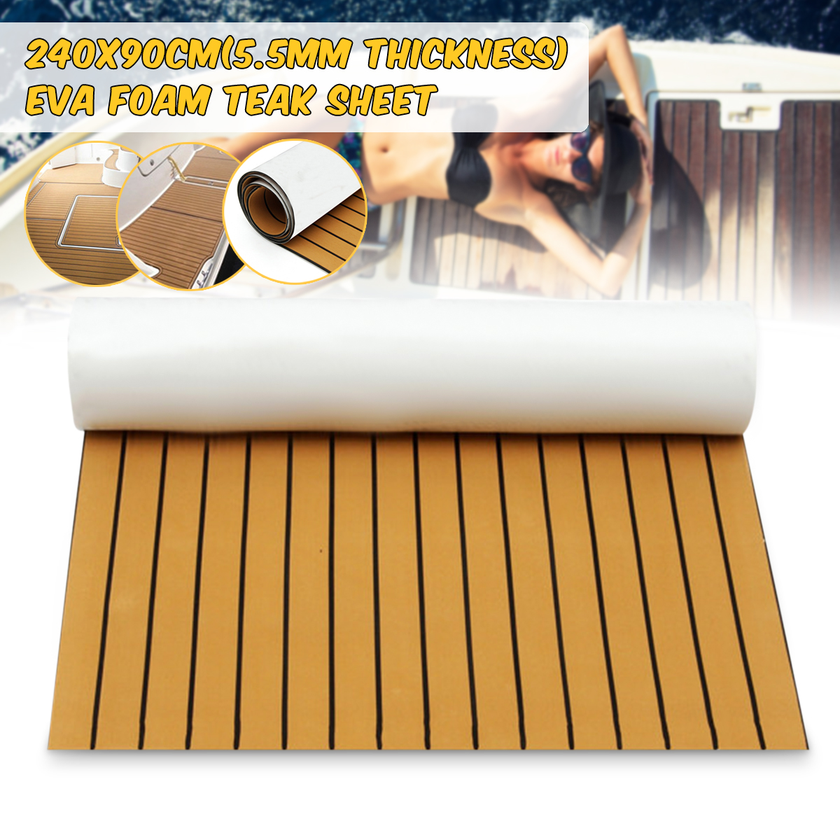 240x90x55mm-EVA-Boat-Foam-Floor-Foam-Teak-Decking-EVA-Foam-Marine-Flooring-Faux-Boat-Decking-Sheet-A-1187300-3