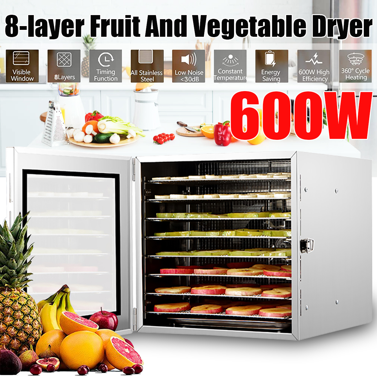 8-Layers-Stainless-Steel-Fruit--Food-Dehydrator-Vegetable-Meat-Hot-Air-Dryer-For-HouseholdCommercial-1931736-2