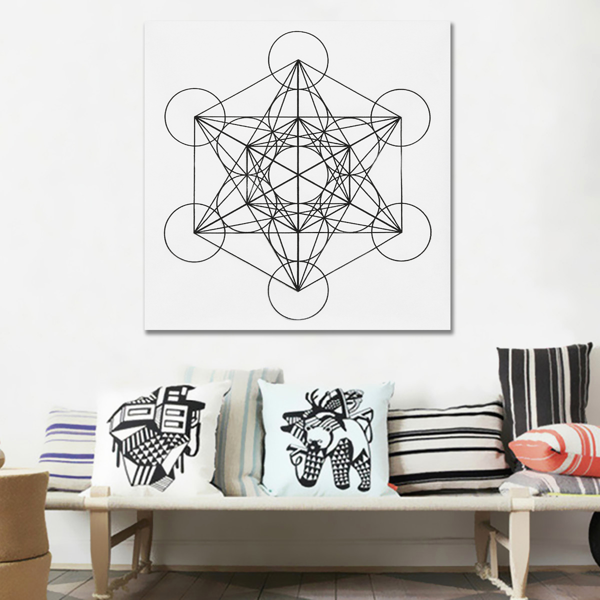 50x50cm-Flower-Of-Life-Crystal-Grid-Cloth-Sacred-Geometry-Healing-Tablecloth-Beautiful-Decorations-1366160-7