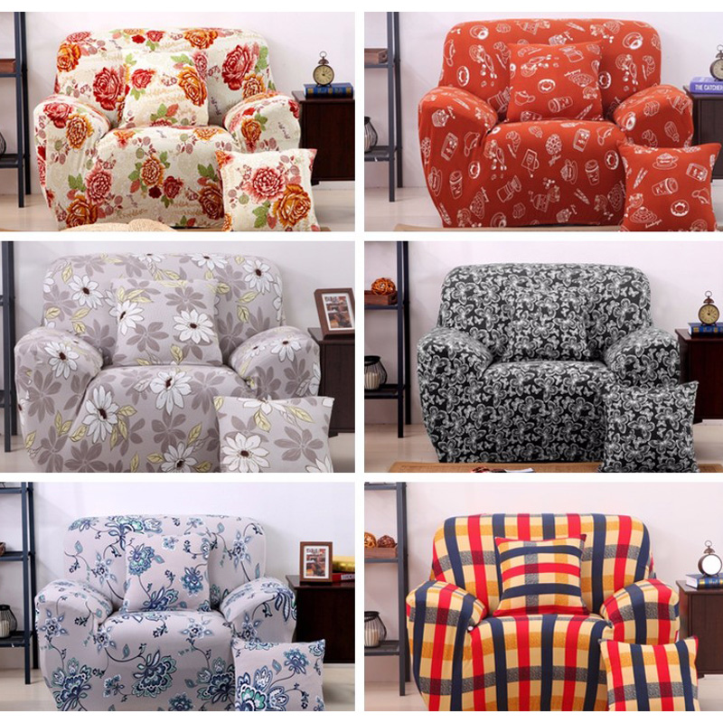 One-Seater-Textile-Spandex-Strench-Flexible-Printed-Elastic-Sofa-Couch-Cover-Furniture-Protector-1081200-1