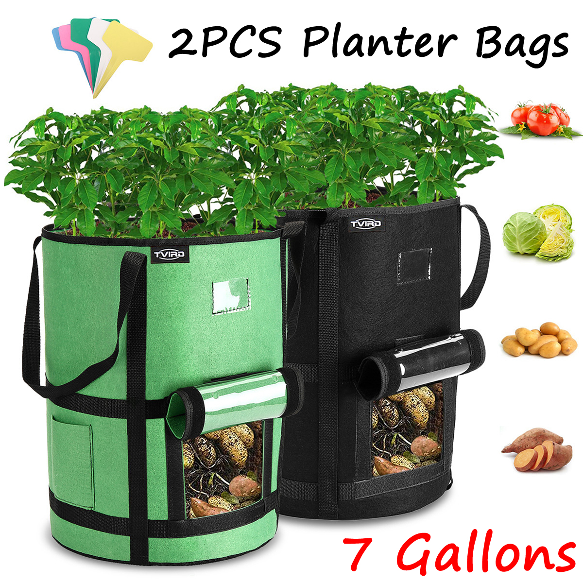 2PCS-10-Gallon-Potato-Grow-Bags-Heavy-Duty-Non-Woven-Faric-Plant-Pot-Container-1955028-1