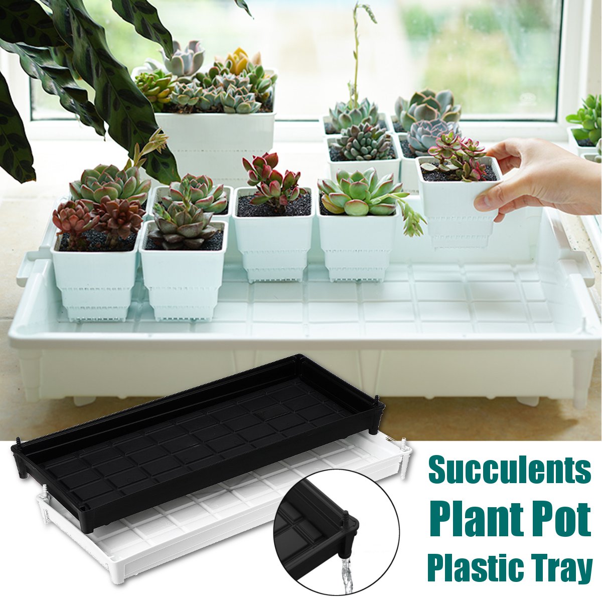 PP-Plant-Tray-Succulents-Seedling-Drain-Balcony-Growing-Holder-Nursery-Garden-Decorations-1581228-2