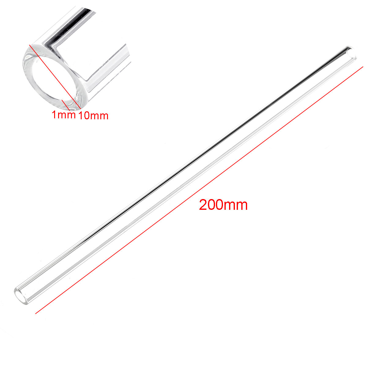 10Pcs-200mm-OD-10mm-1mm-Thick-Wall-Borosilicate-Glass-Blowing-Tube-Lab-Tubes-1623755-3