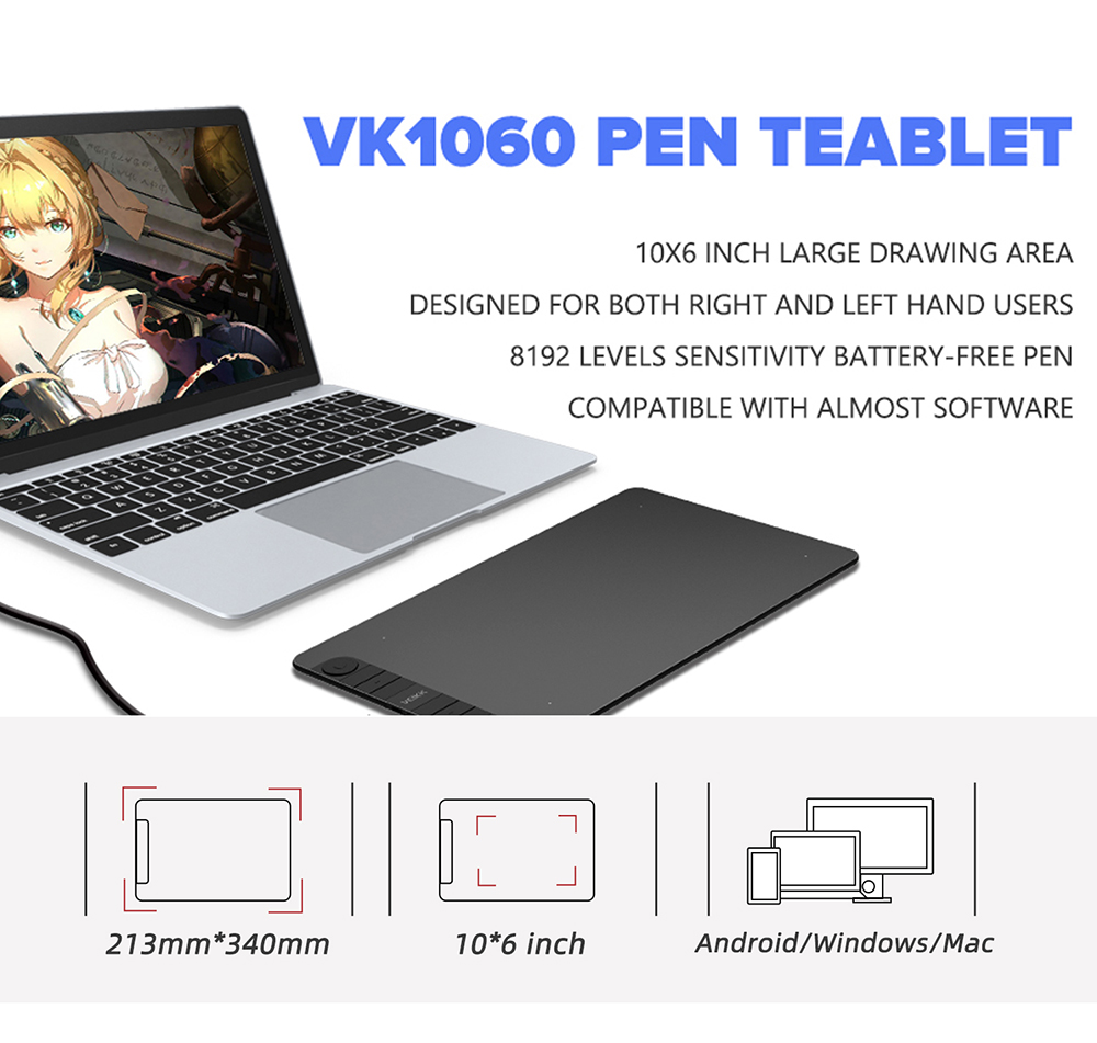 VEIKK-VK1060PRO-Drawing-Graphic-Tablet-10x6-inch-Digital-Pen-Tablet-with-Battery-Free-Passive-Stylus-1864059-1