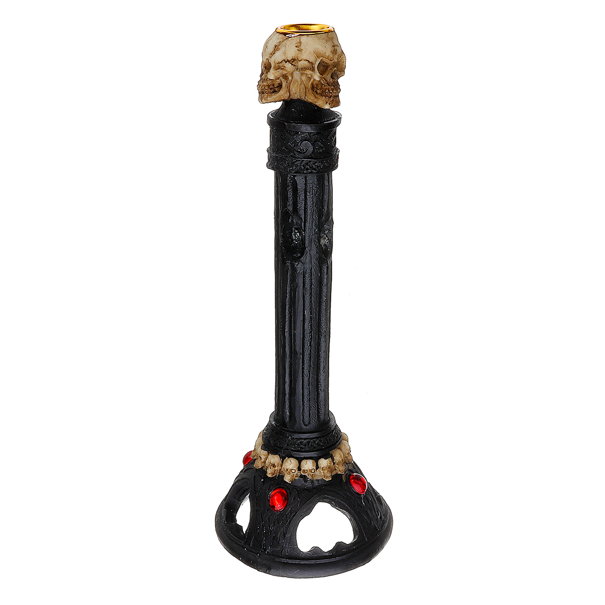 Resin-Craft-Statues-Skull-Candlestick-Creative-Figurines-Sculpture-Decorations-1348242-9