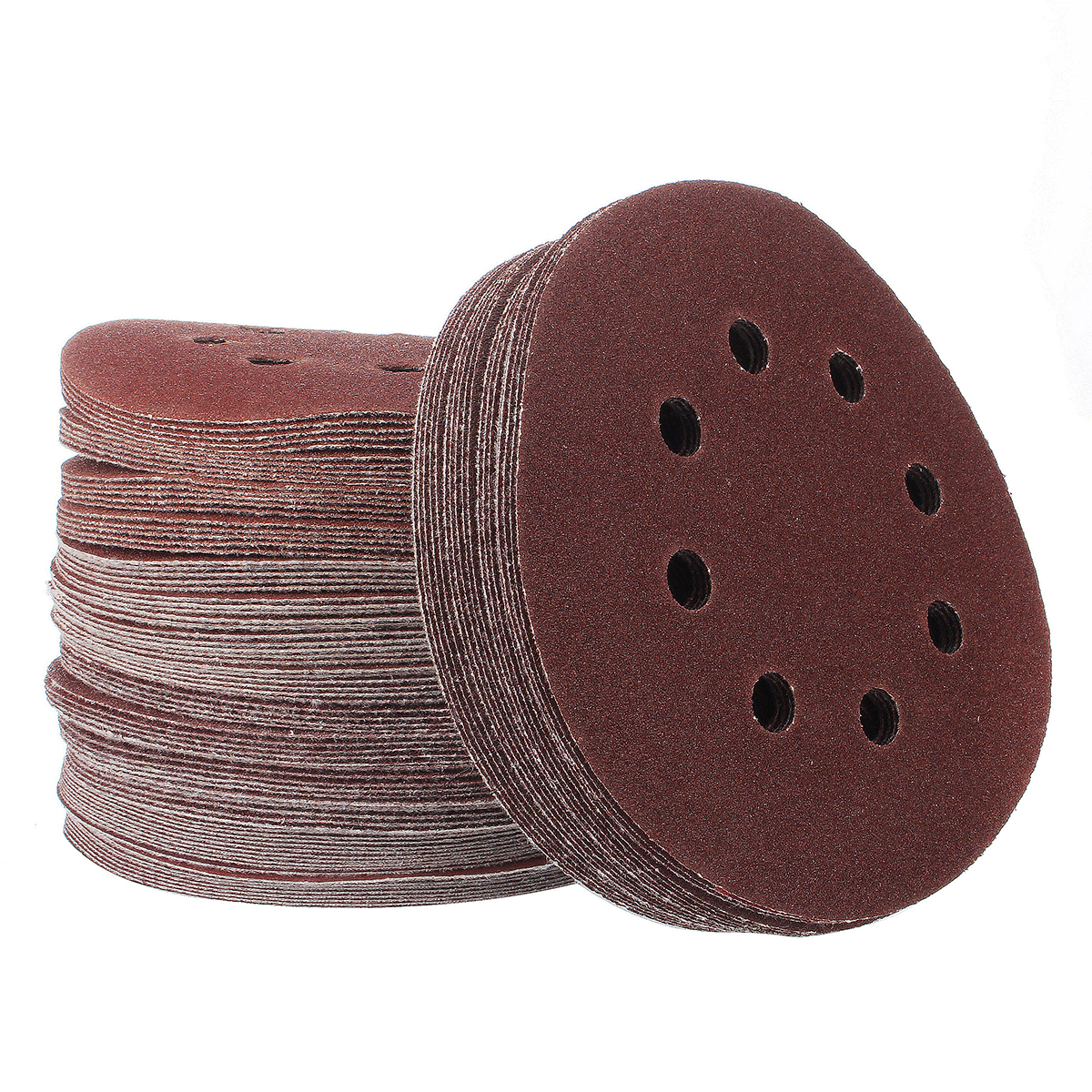 100Pcs-125mm-8-Holes-Abrasive-Sand-Discs-6080100120240-Grit-Sanding-Papers-1922539-8