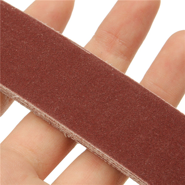 10pcs-106cm-x-25mm-Alumina-Sanding-Belts-400-Grit-Self-Sharpening-Oxide-Abrasive-Strips-1073860-5