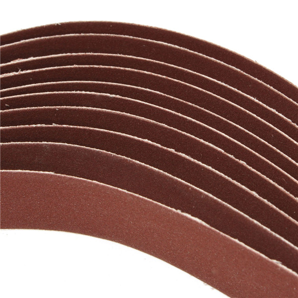 10pcs-106cm-x-25mm-Alumina-Sanding-Belts-400-Grit-Self-Sharpening-Oxide-Abrasive-Strips-1073860-6