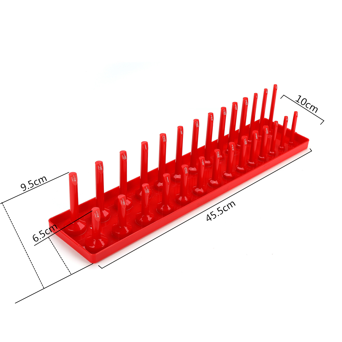 12-Inch-Drive-28-Slot-Socket-Rack-Storage-Rail-Tray-Holder-Shelf-Organizer-Stand-Machinery-Parts-1297961-1