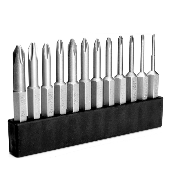 12pcs-50mm-14-Inch-Hex-Shank-Magnetic-Phillips-Cross-Screwdriver-Bits-946358-7