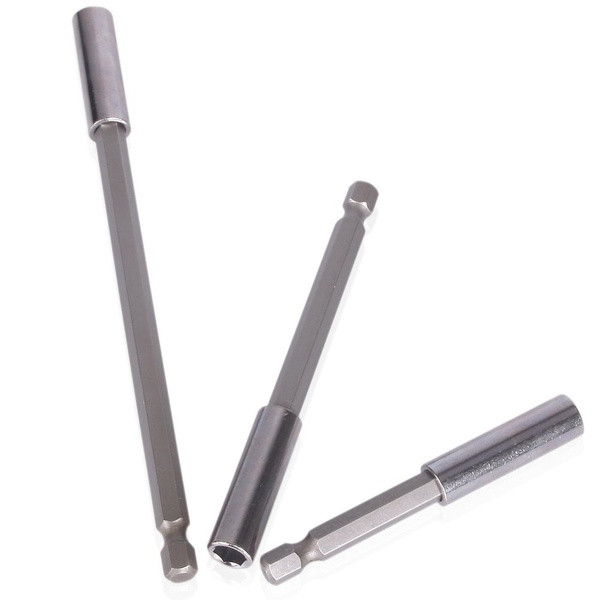 14-Inch-Hex-Shank-Magnetic-Bit-Holder-Screwdriver-Bit-Extension-Tip-Bar-60mm100mm150mm-1010071-2